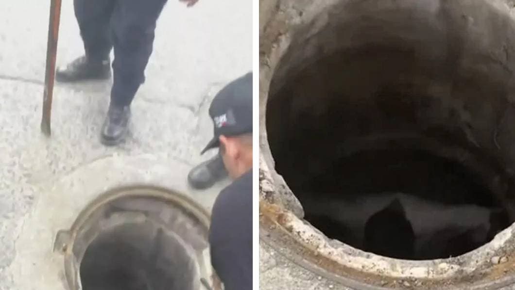 Rescatan a un hombre que llevaba 3 días atrapado en una alcantarilla de Guanajuato