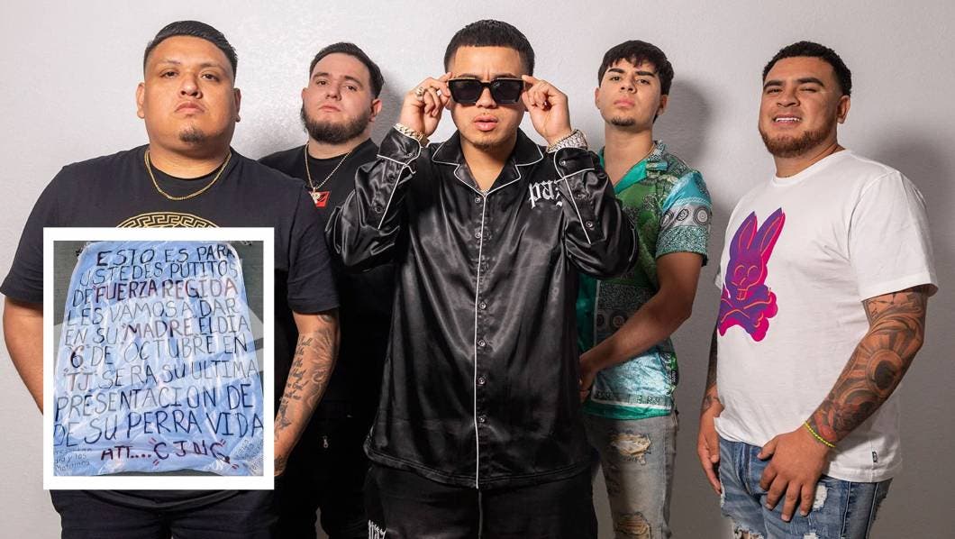 Por amenaza del CJNG, Fuerza Regida cancela su presentación en Tijuana 