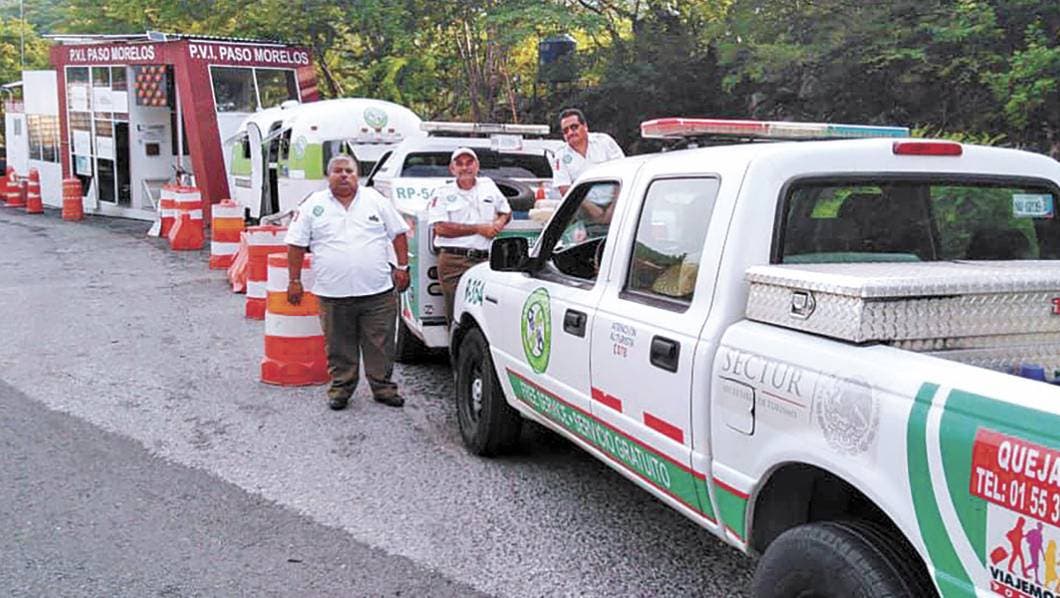 Reportan Ángeles Verdes aumento de circulación en carreteras de Morelos