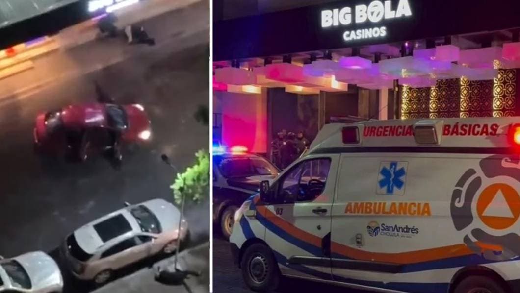 Dos muertos y un herido por balacera en casino de Lomas de Angelópolis, Puebla