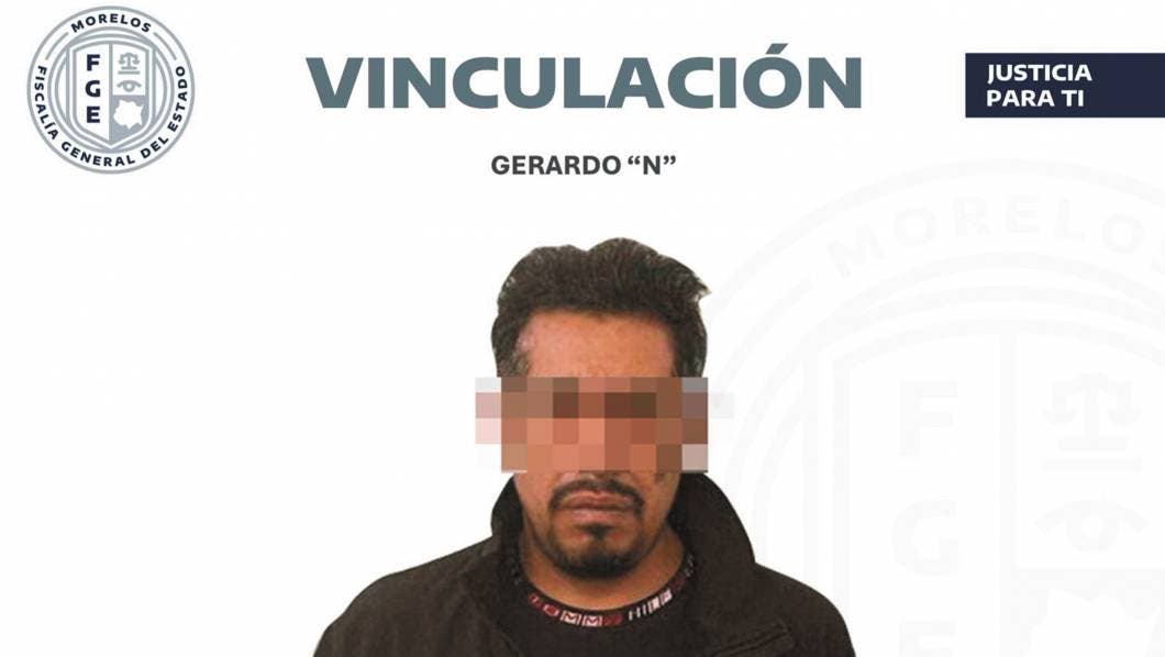 Gerardo “N”, quien fue puesto en prisión preventiva 