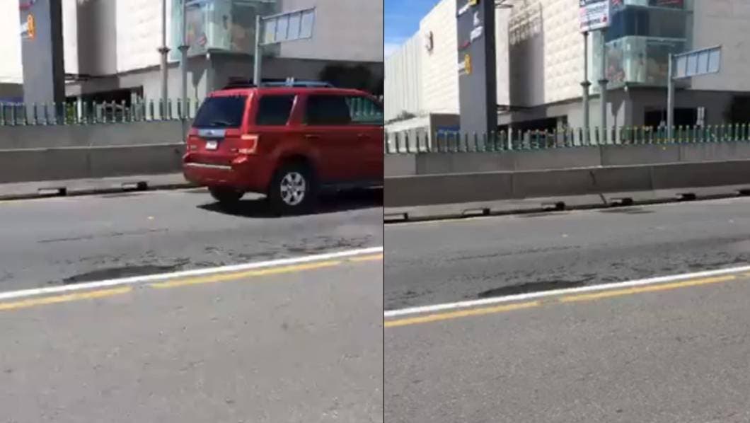 Nuevos baches surgieron en el Paso Express de Cuernavaca, por lo que se pide a los automovilistas tener precaución.