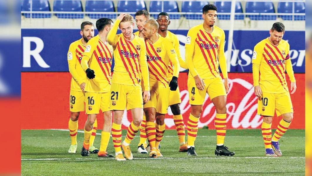 Derrota el Barcelona a sotanero