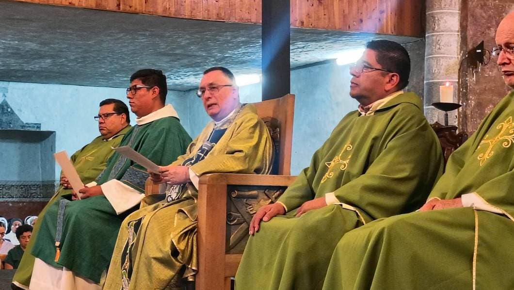 Gabriel Seguí Trobat presidió la celebración eucarística en la Catedral de Cuernavaca