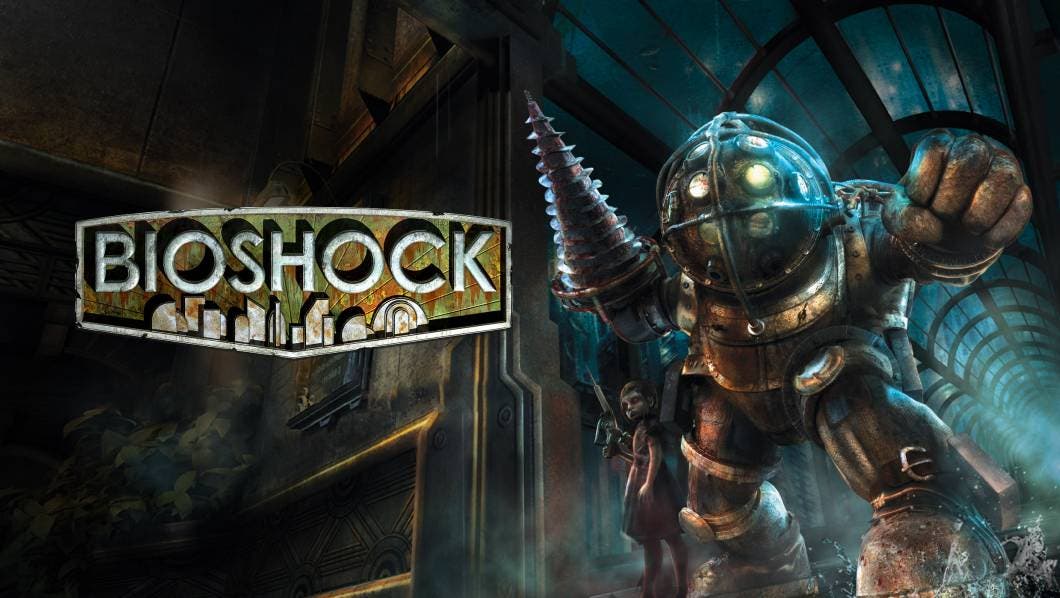Portada del juego Bioshock. 