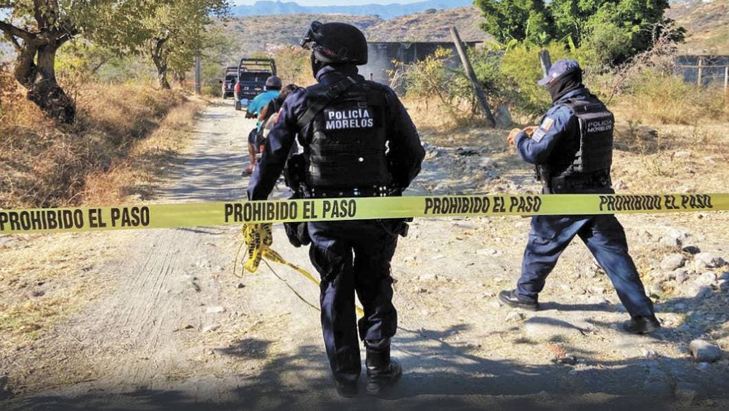 Hallan en Temixco 3 cadáveres calcinados