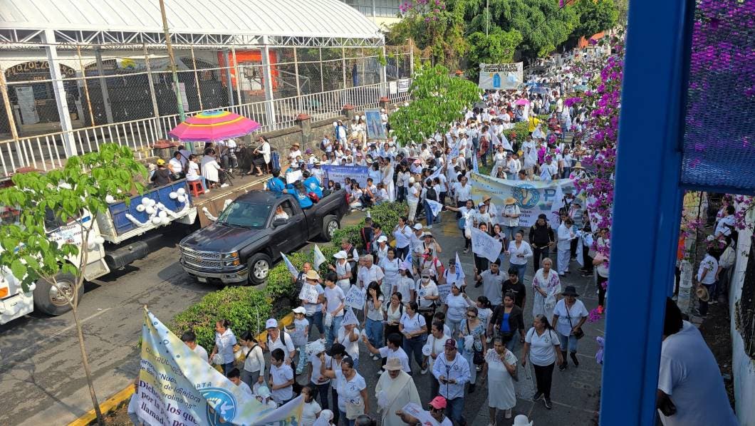 caminata por la paz, cuernavaca