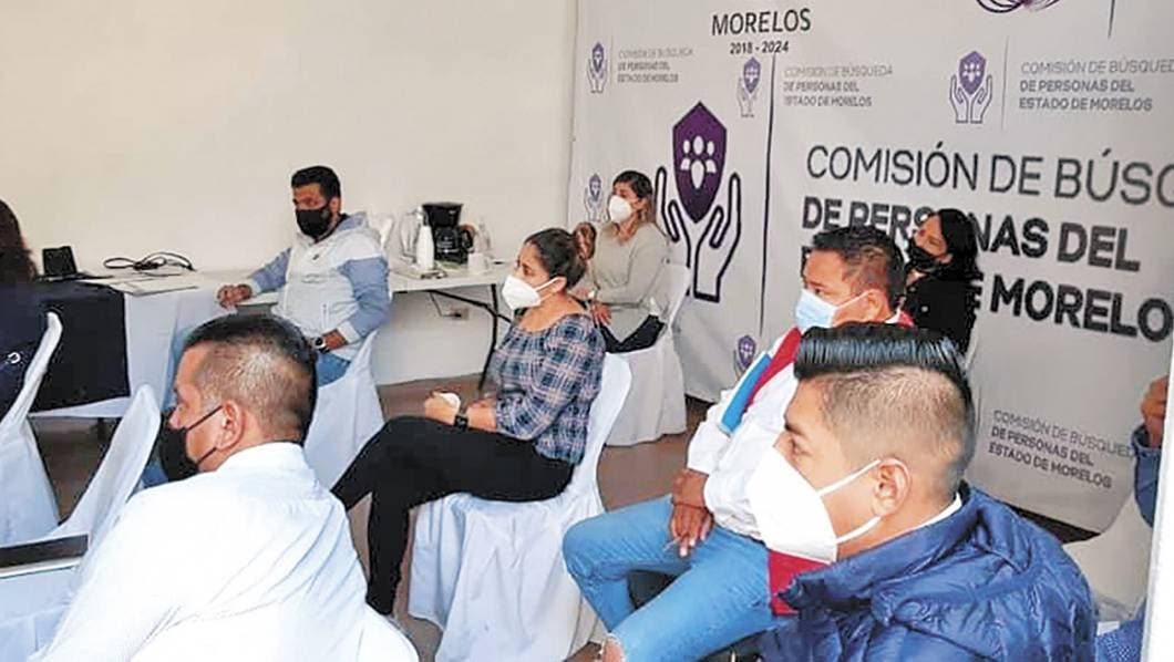 Capacitan en Morelos a trabajadores de Comisión de Búsqueda de Personas