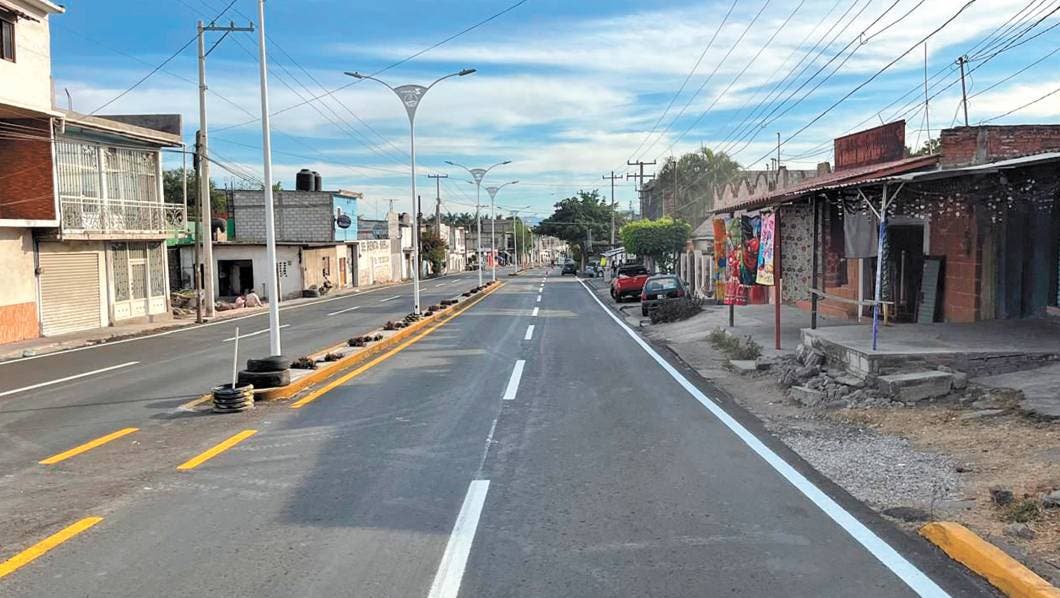 tramo carretero Santa Rosa 30 Zacatepec