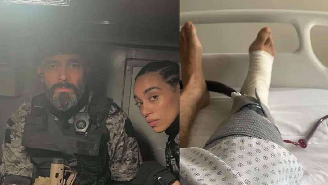 Omar Chaparro se lesiona durante rodaje