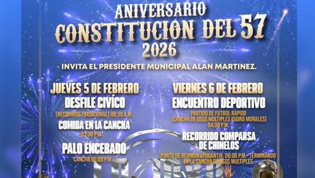 Conmemorarán la Constitución