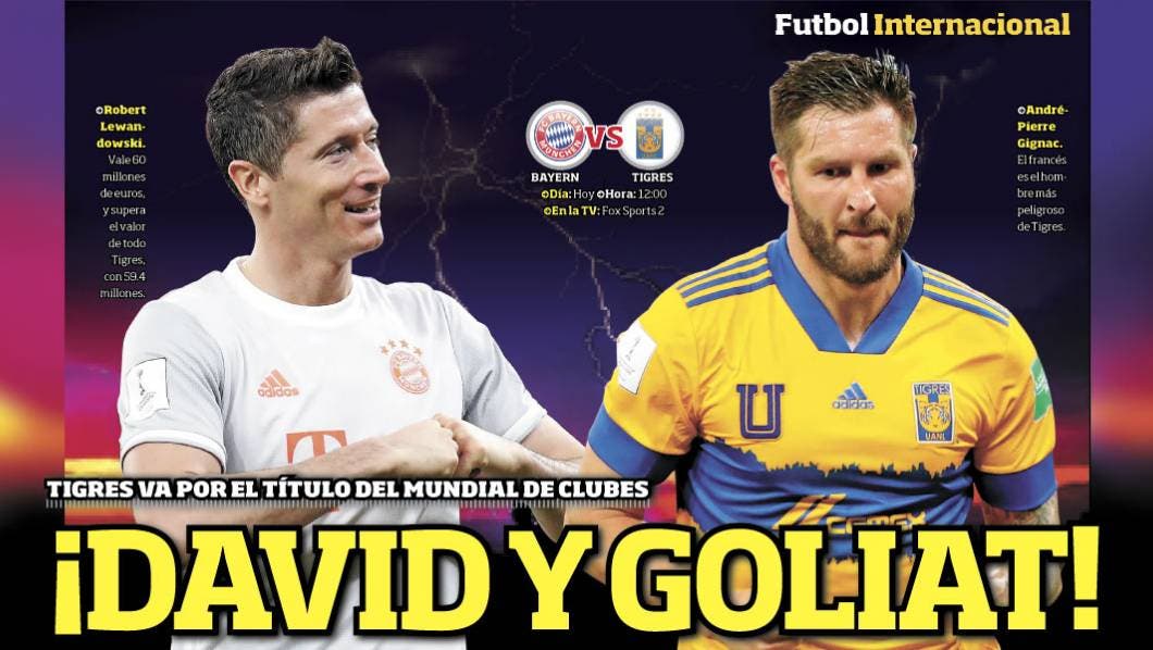 ¡David y goliat! - Tigres va por el título del mundial de clubes