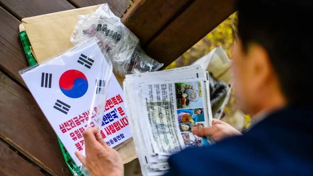 Este es el desertor norcoreano que lanza globos desde hace 20 años contra Kim Jong-un