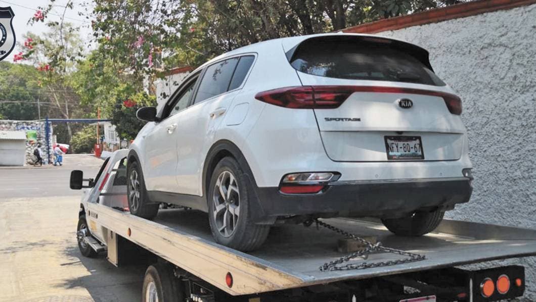 Roba camioneta en Edomex y lo detienen en el Paso Express Cuernavaca