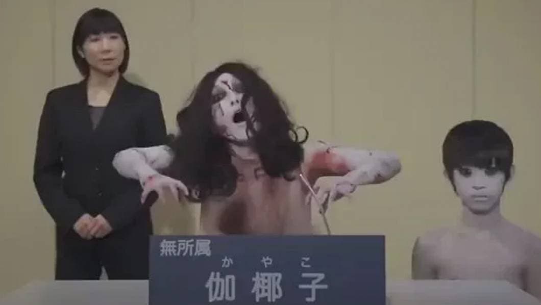 VIDEO: Se postula el "fantasma" de la película de "El Aro" en las elecciones en Tokio, Japón 