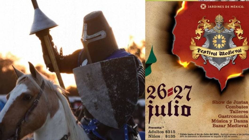 festival mediaval jardines de mexico