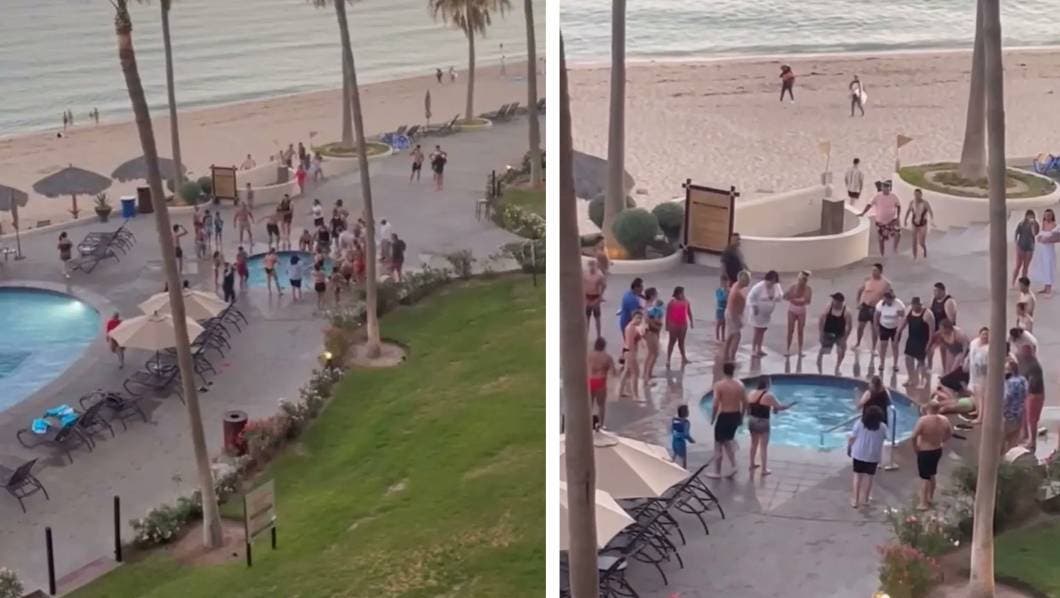 VIDEO: Muere electrocutado turista estadounidense que se encontraba dentro de un jacuzzi en Puerto Peñasco