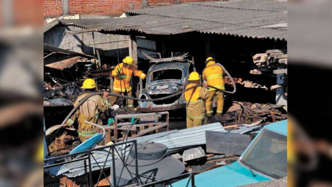 Consume fuego una bodega