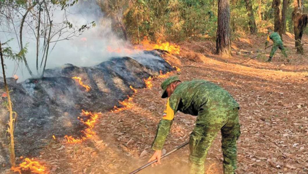 Temporada de incendios en Morelos