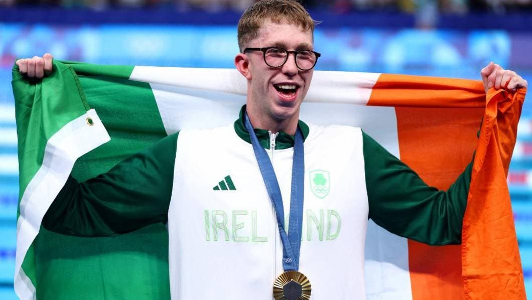 De Game of Thrones a conquistar el oro olímpico: Daniel Wiffen se convierte en el mejor nadador en 800 metros libres de París 2024