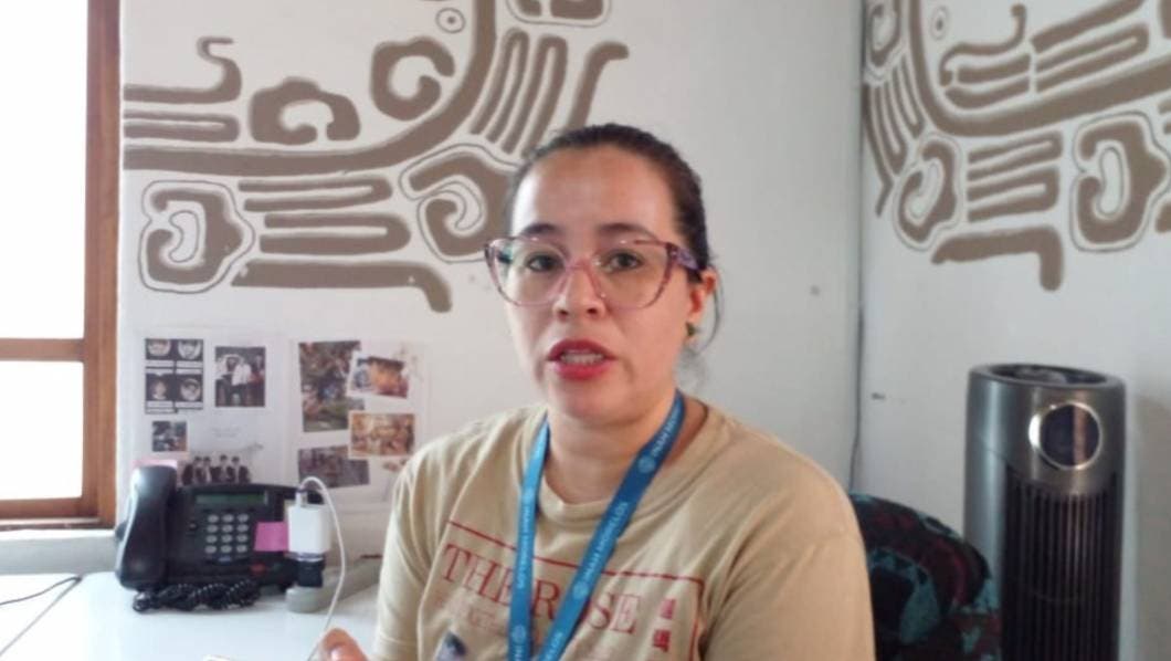 Antropóloga Lorena Reyes Castañeda. - Jardín Etnobotánico