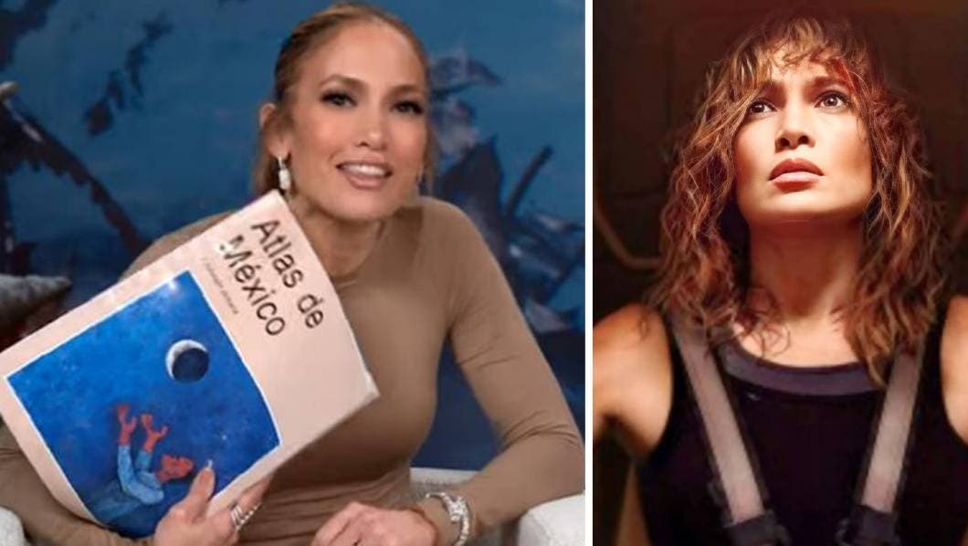 ¿Juntos Jennifer López y un atlas de primaria? Si ocurrió pero, es parte de su visita a México