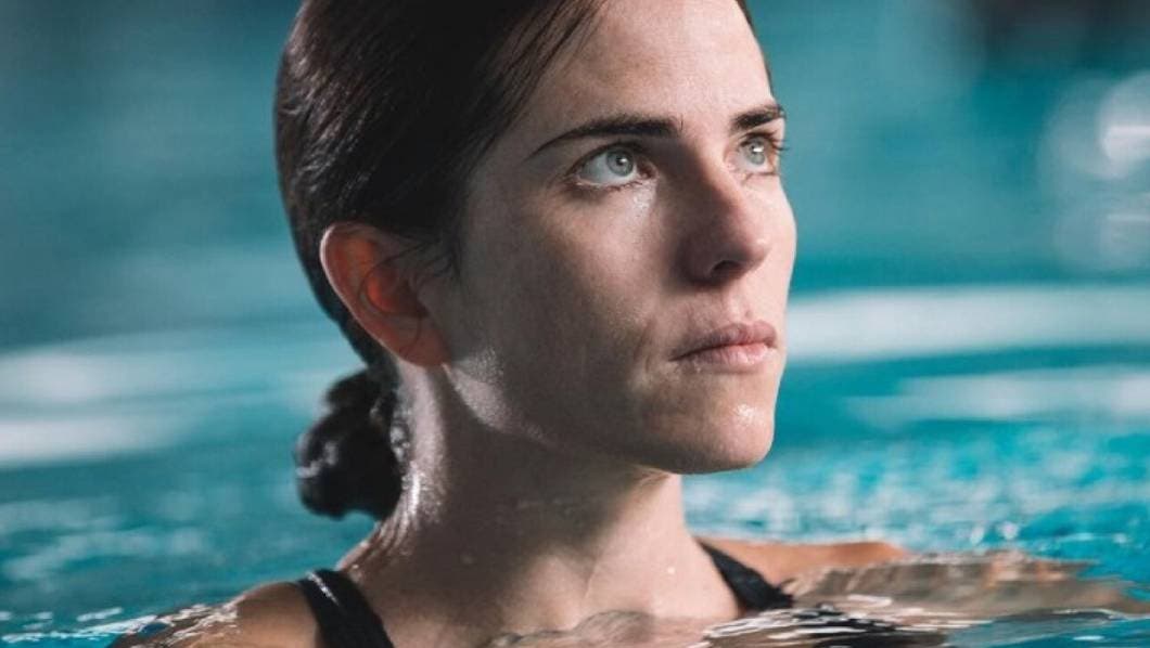 Así Karla Souza apoya al equipo mexicano de nado sincronizado en los Juegos Olímpicos de París 2024