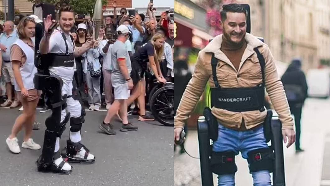 ¿Quién es Kevin Piette, el tenista parapléjico que luego de 11 años logró camina de nuevo y llevar la la antorcha olímpica?