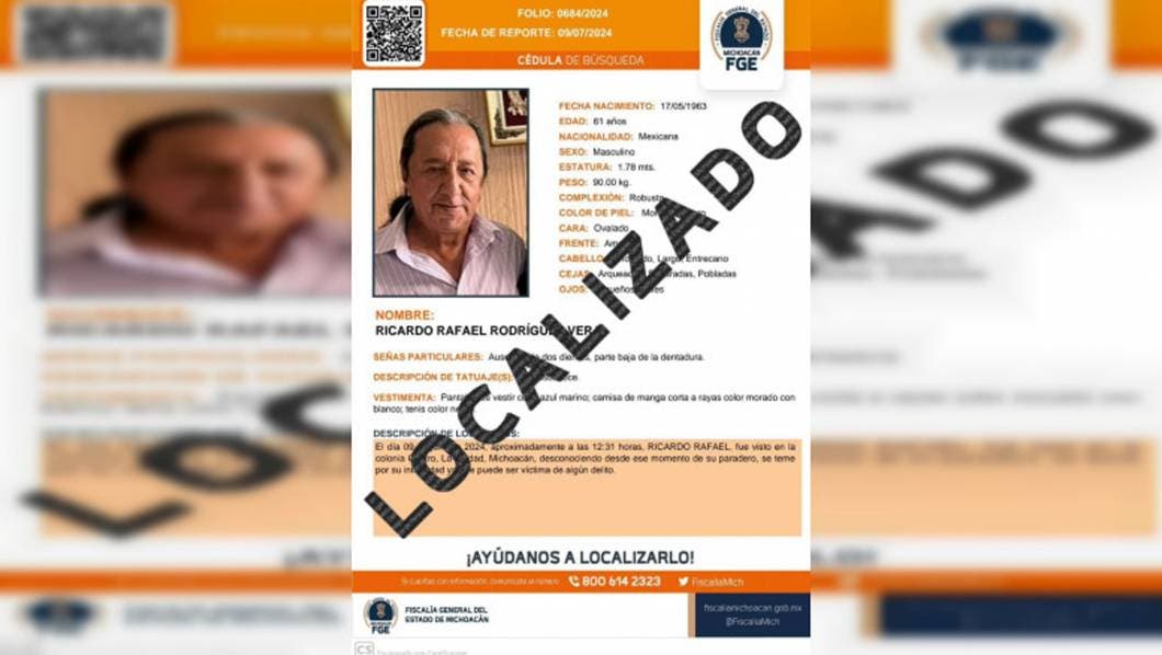 Encuentran con vida a Ricardo Rodríguez, periodista reportado como desaparecido en Michoacán