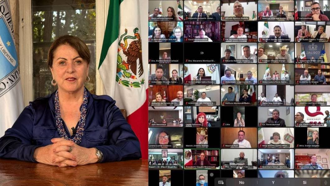 Gobernadora de Morelos y presidenta Claudia Sheinbaum coordinan esfuerzos contra el sarampión