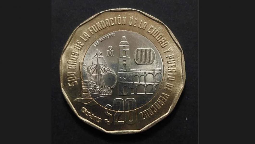 Descubre la moneda de 20 pesos que alcanza un valor de un millón 500 mil pesos 