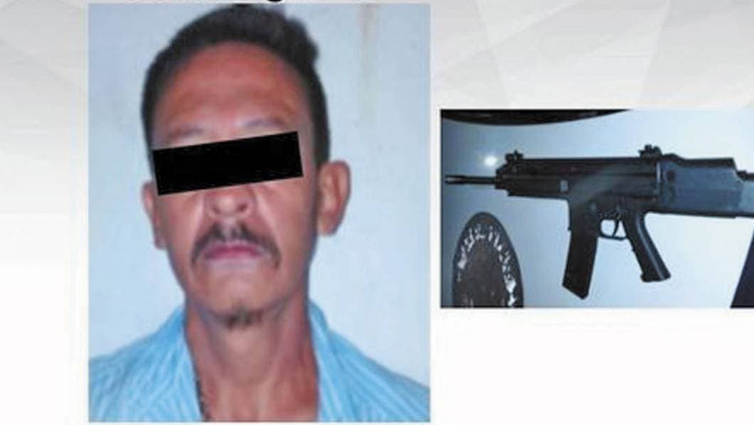 Detienen en Morelos a sujeto con rifle abastecido