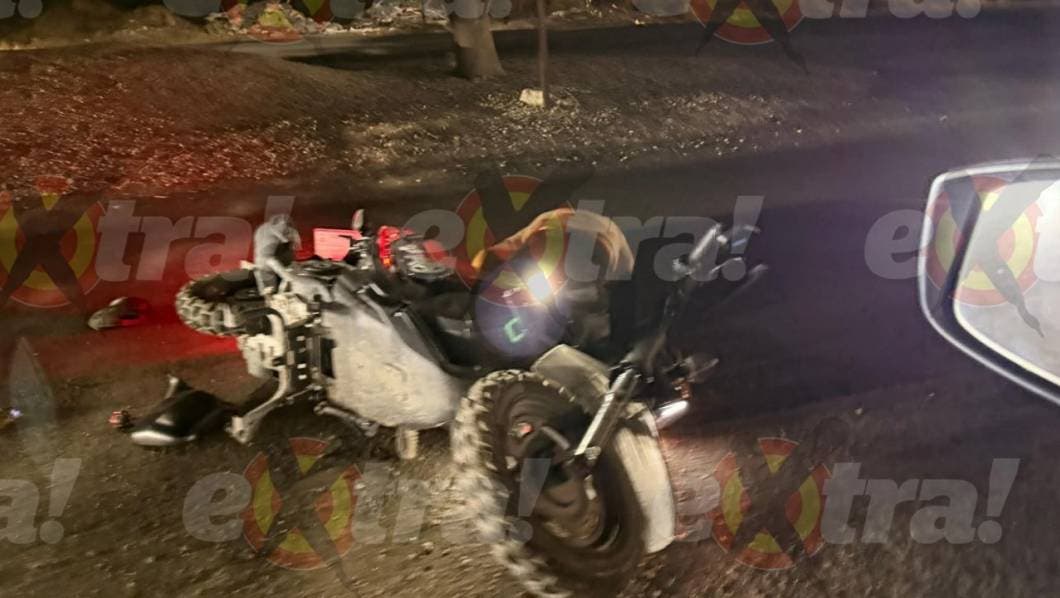 Motociclista queda grave tras ser arrollado por un auto en Yautepec