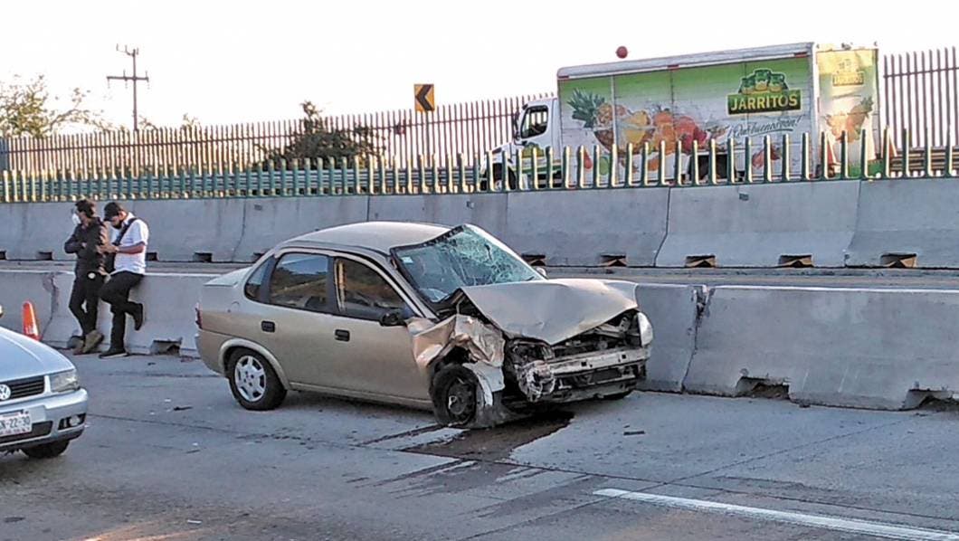 Muere en choque en el Paso Express, de Cuernavaca