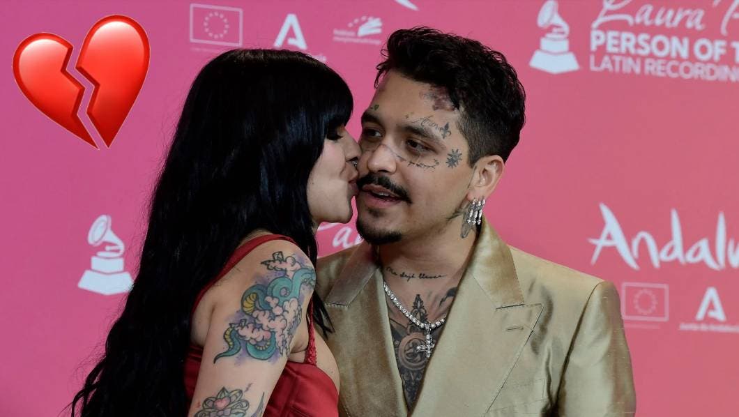 ¿Posible separación? Christian Nodal borra de su cuenta de Instagram sus fotos con Cazzu