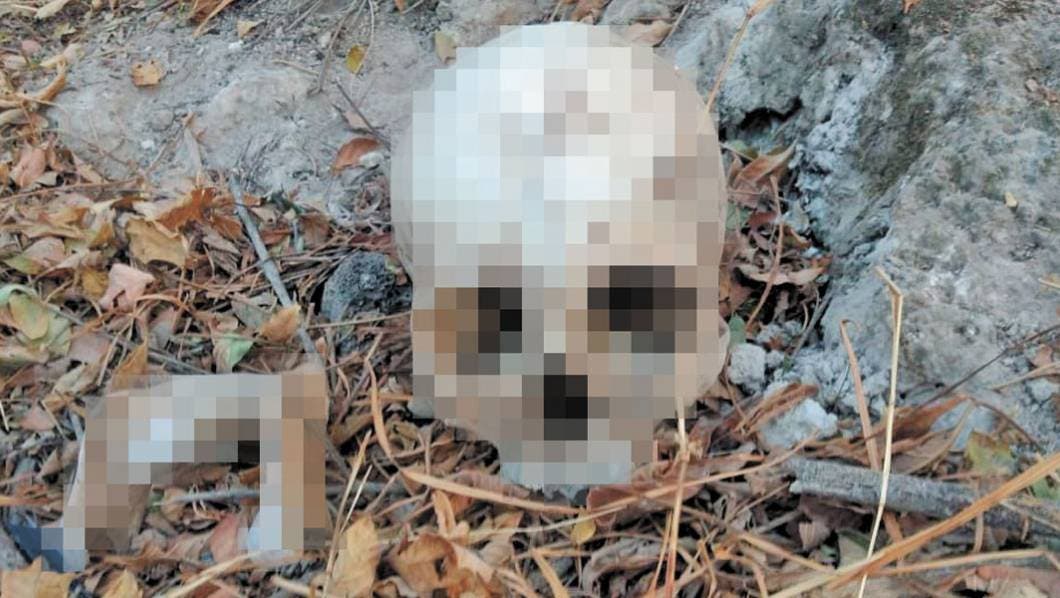 Hallan osamenta en Emiliano Zapata