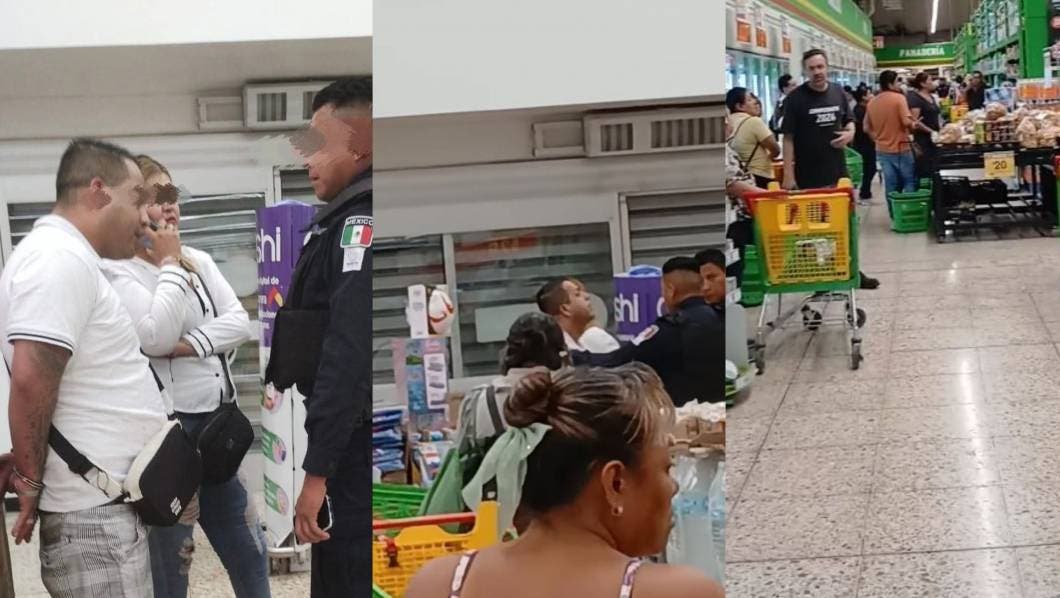 pelea, bodega aurrera, cuernavaca, la luna