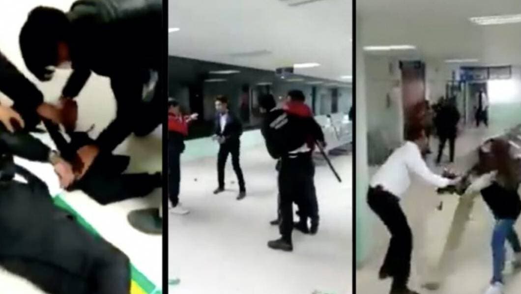 agresion personal de salud