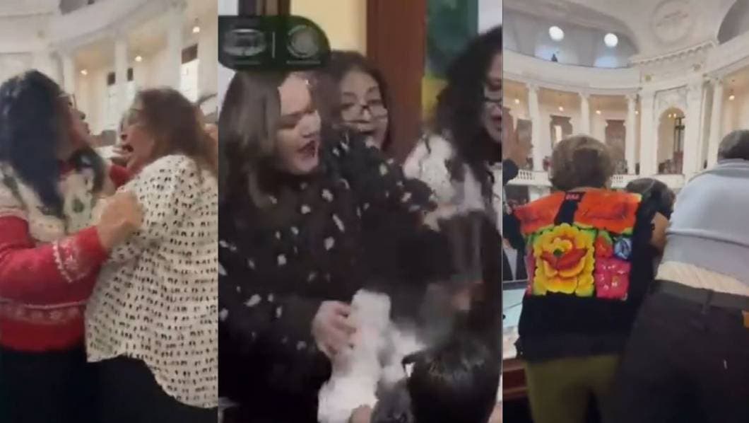 Pelea en Congreso de CDMX deja lesionados durante debate sobre extinción del Instituto de Transparencia