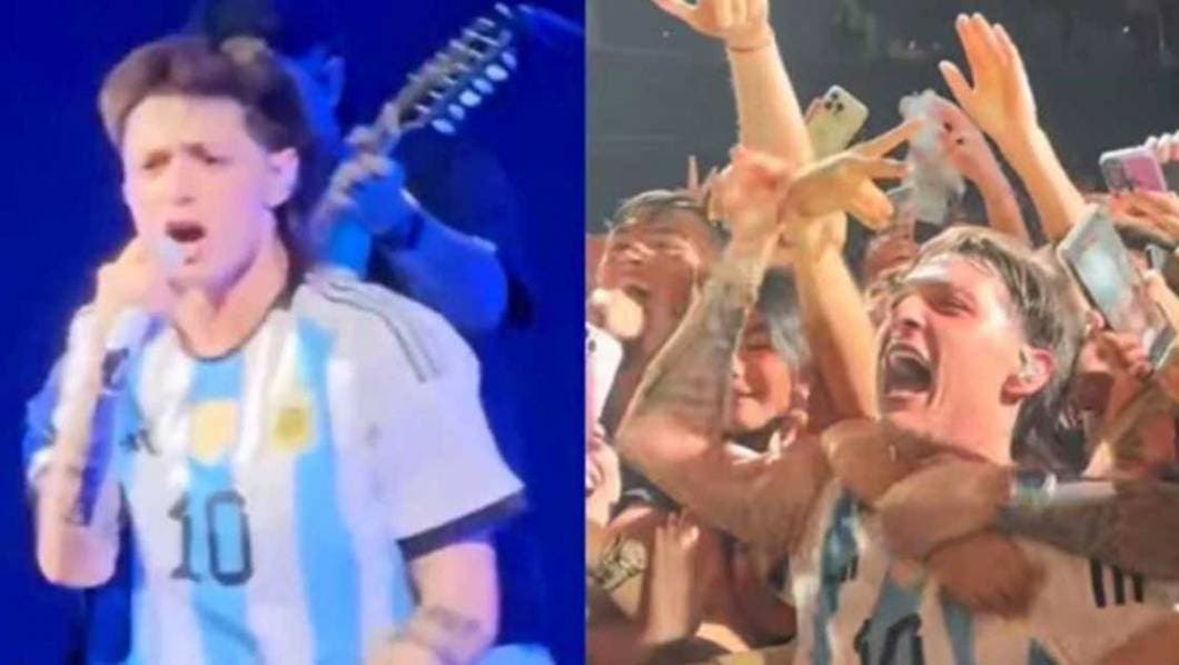 Peso Pluma canta “Muchachos” en Buenos Aires, desatando críticas en México 