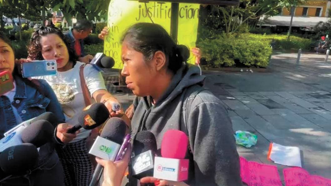 La maestra Yesenia Lili Piña Nieto, quien denunció que autoridades educativas le negaron de manera injustificada una plaza