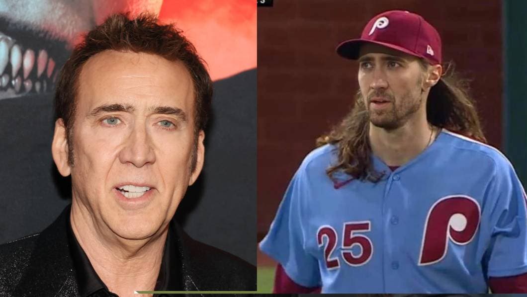 ¡Sorprendente parecido! Jugador de béisbol se hace viral por su asombrosa semejanza con Nicolas Cage