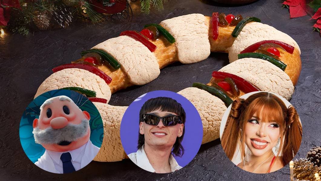 Mira las roscas de reyes más creativas, desde Yeri MUA, Peso Pluma y hasta el Dr. Simi 