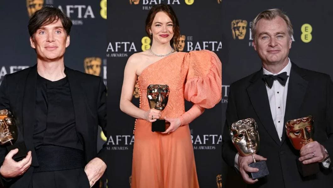 Descubre a los Ganadores de los Premios BAFTA 2024