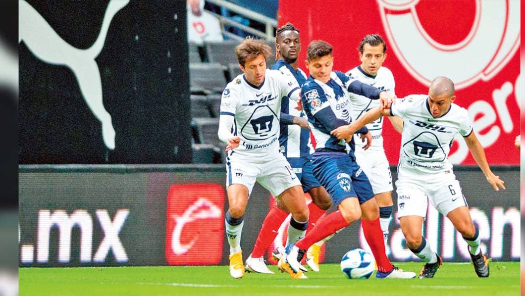 Derrotan Rayados a Pumas