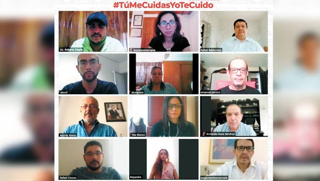 Charla. En sesión el CMCC-19 analizó la manera de regresar la actividad económica.