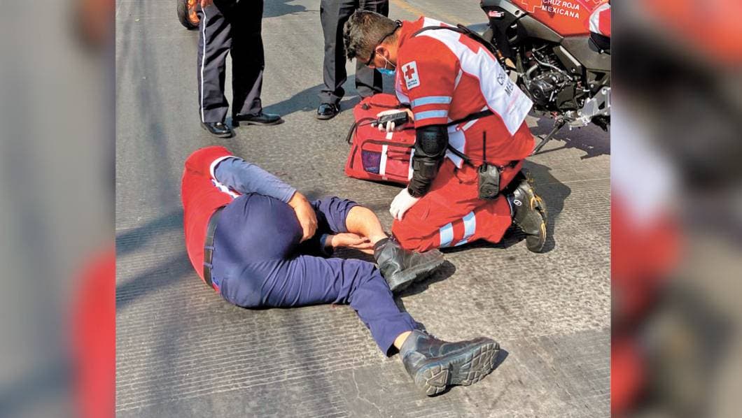 Arrollan a repartidor de refaccionaria en Cuernavaca