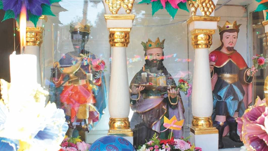 Melchor, Gaspar y Baltazar