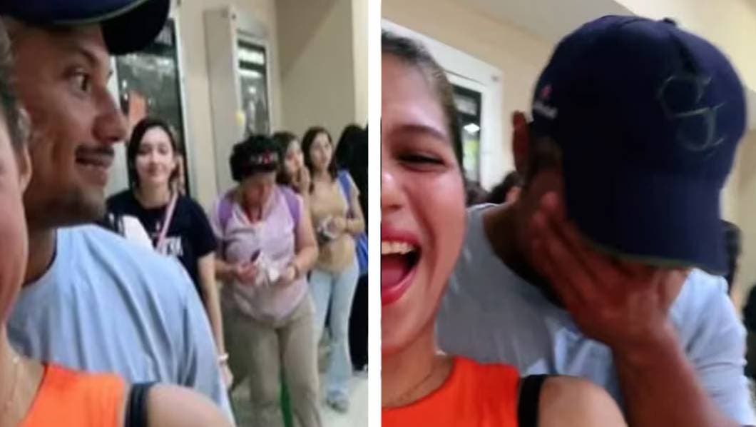 VIDEO: Mujer lleva a su mejor amigo a ver "Romper el Círculo" era el único hombre en la fila y se hace viral 