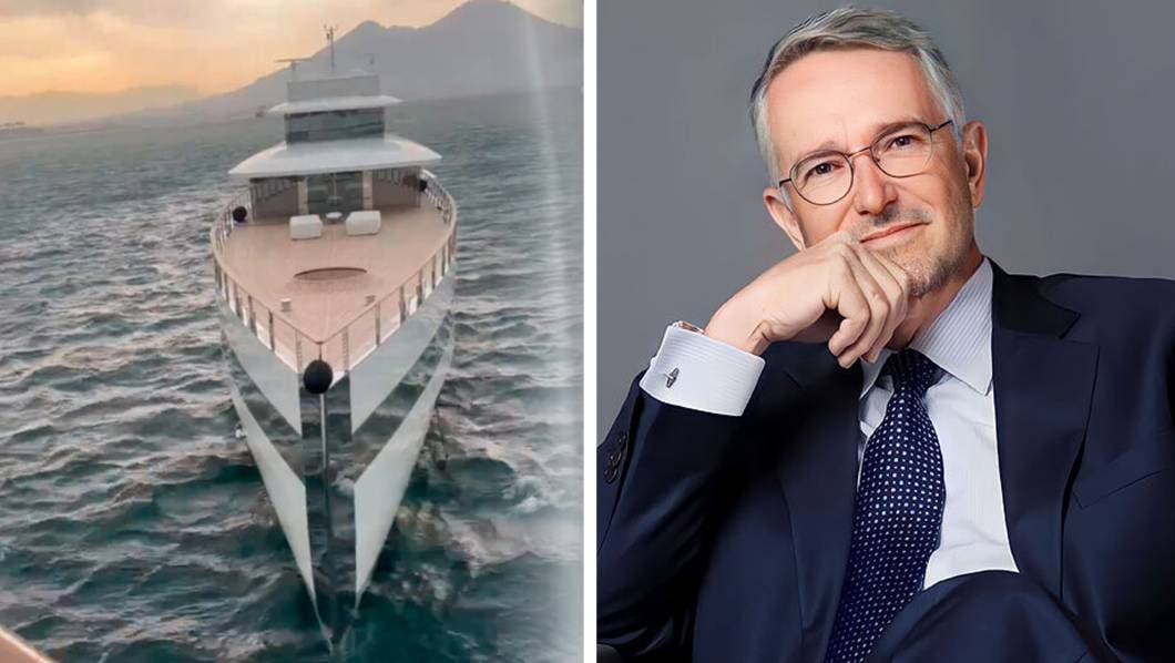 VIDEO: Chocan los yates de Steve Job y de Salinas Pliego en Nápoles 